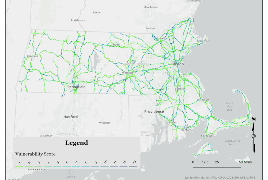 Detailed results maps
